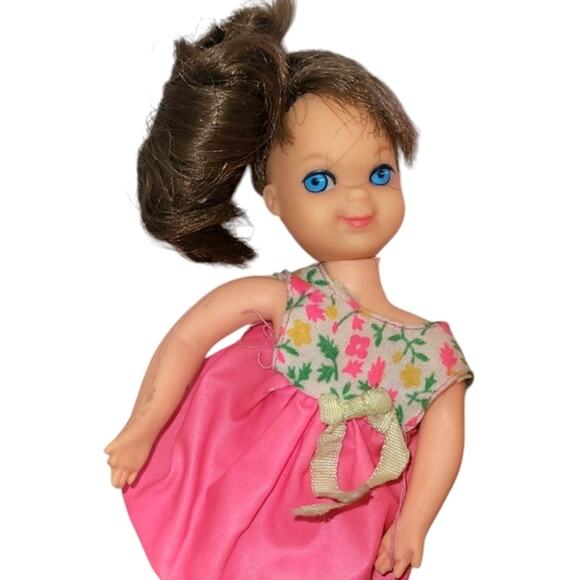 Rare Vintage 1965 Tutti Doll~ Barbie & Skipper’s Tiny Sister MATTEL - Picture 3 of 7